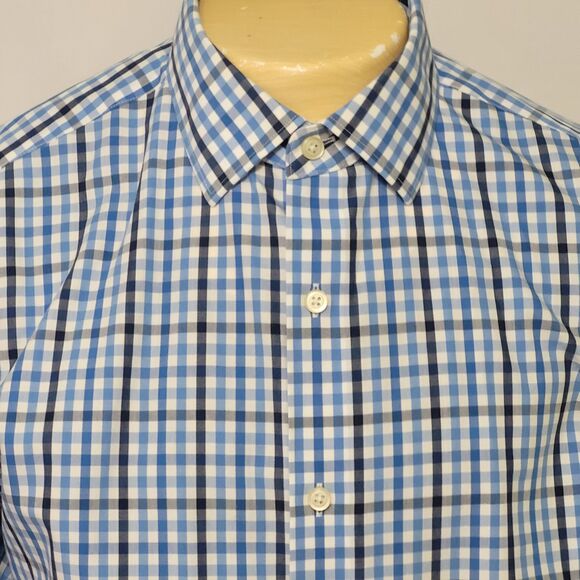 Men's Banana Republic Camden Fit Long Sleeve Button Down Shirt-Sz Medium - Picture 1 of 9